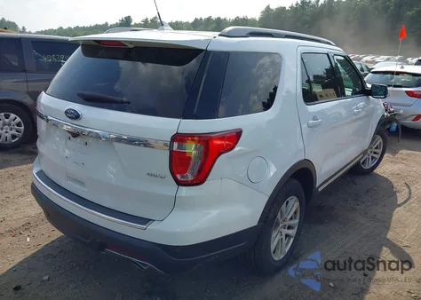 2018 Ford Explorer Xlt из США, поврежденный, VIN 1FM5K8D89JGA94429